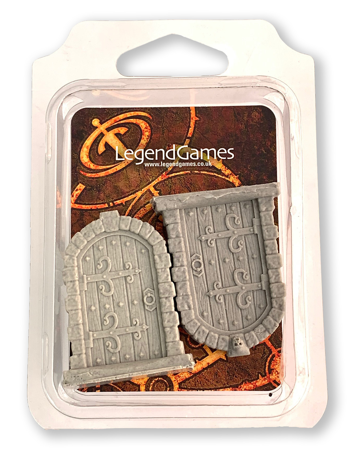 3D file Dungeon Door - double sided fixed - dungeon terrain・Model to ...